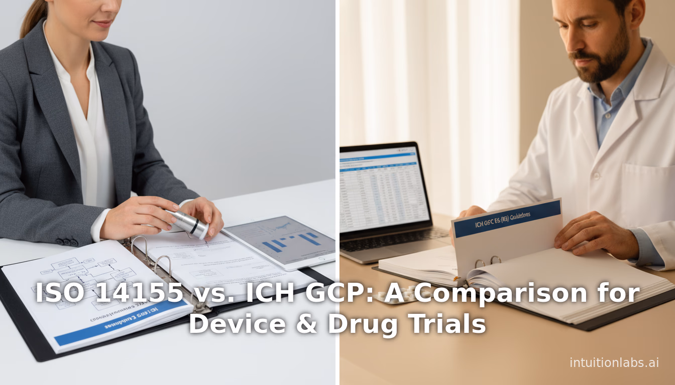 ISO 14155 vs. ICH GCP: A Comparison for Device & Drug Trials