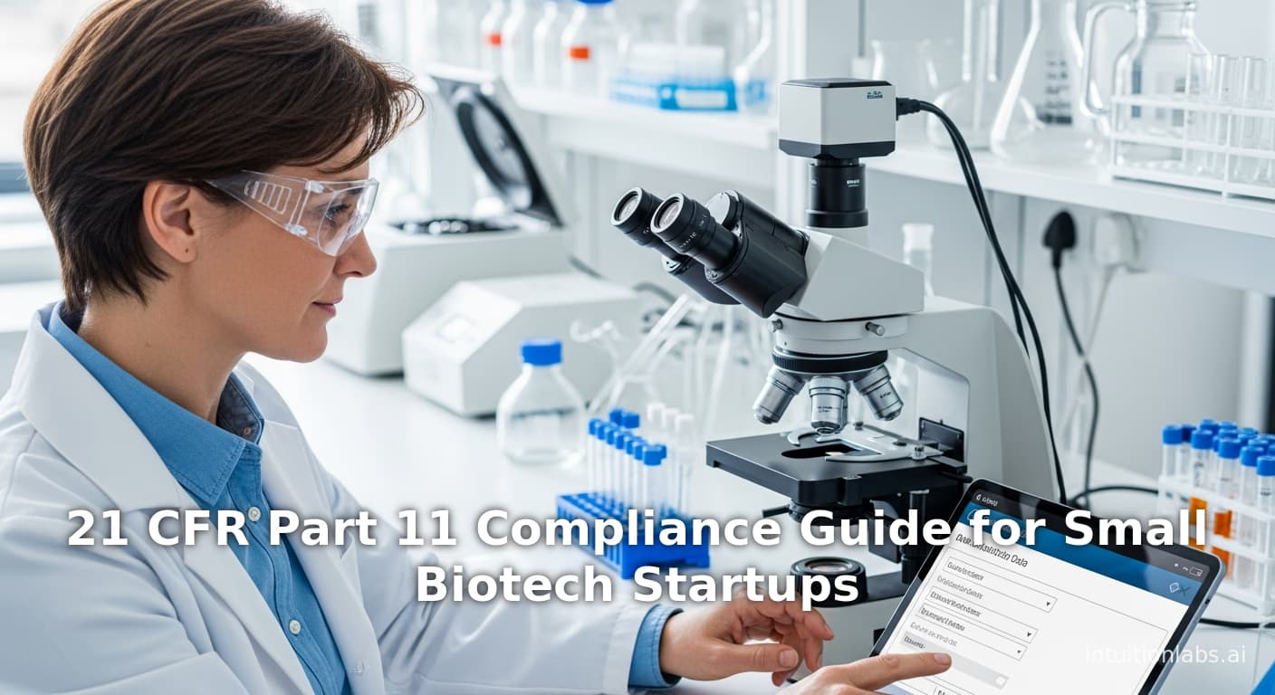 21 CFR Part 11 Compliance Guide for Small Biotech Startups