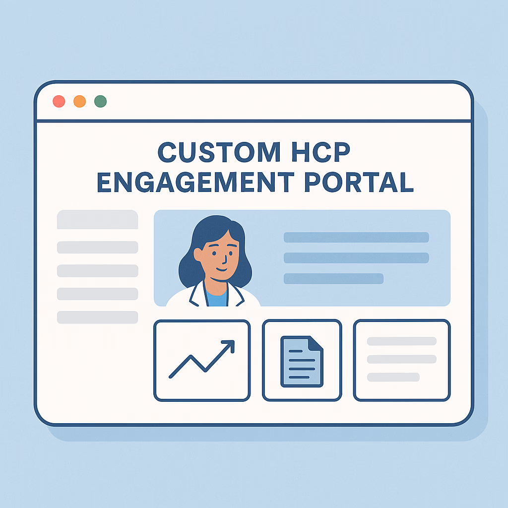 Building a Custom HCP Engagement Portal: A Step-by-Step Guide for Pharma Marketing Teams