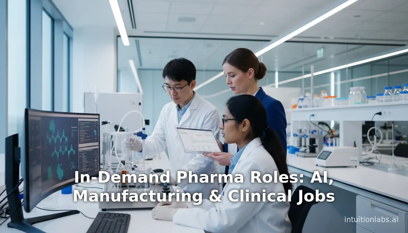 In-Demand Pharma Roles: AI, Manufacturing & Clinical Jobs