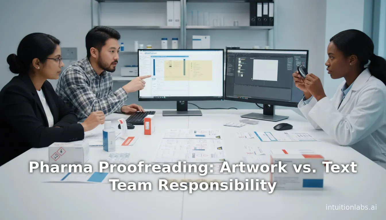 Pharma Proofreading: Artwork vs. Text Team Responsibility
