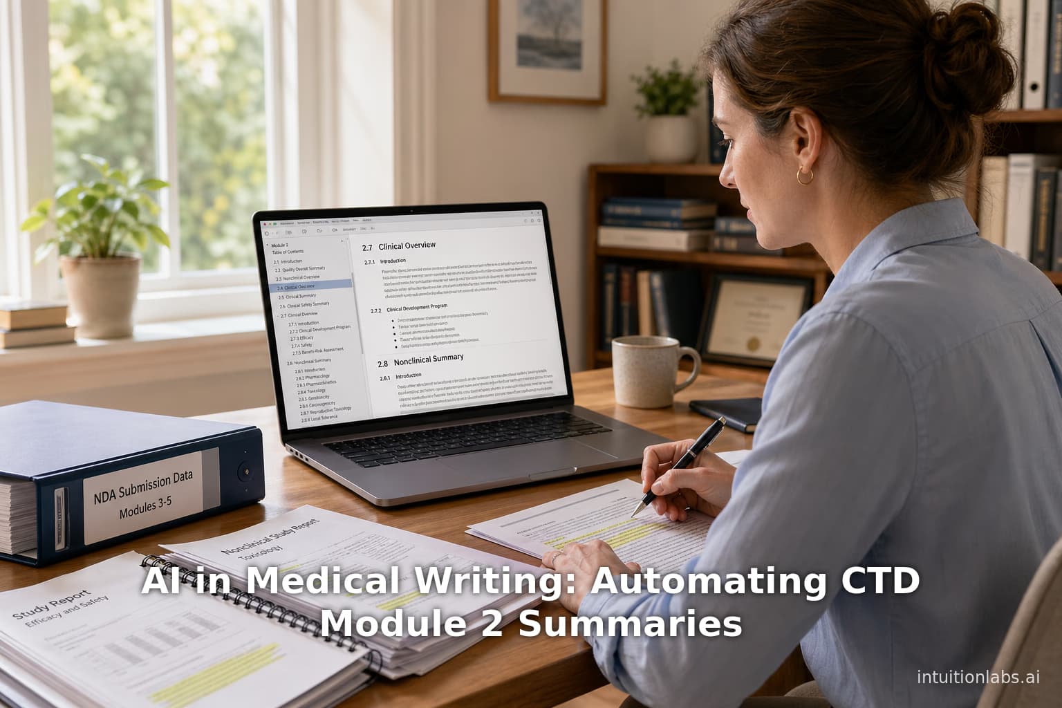 AI in Medical Writing: Automating CTD Module 2 Summaries