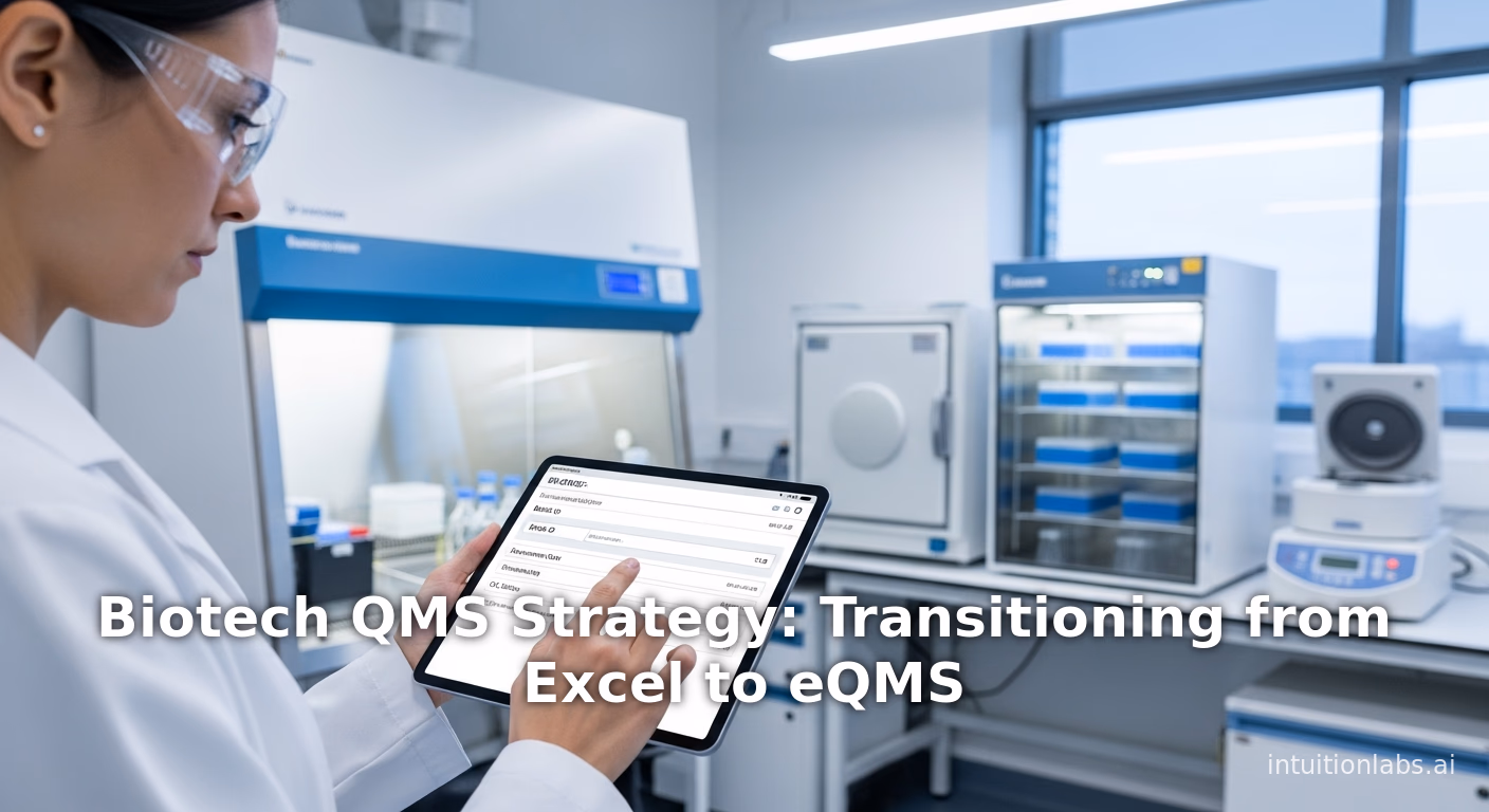 Biotech QMS Strategy: Transitioning from Excel to eQMS