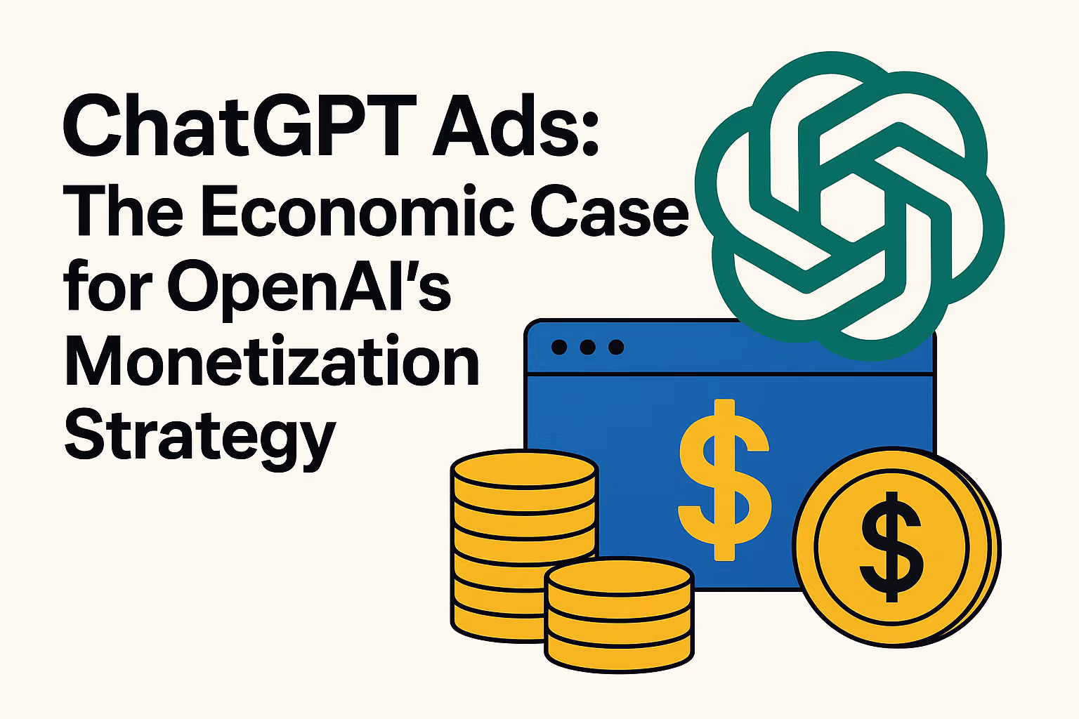 ChatGPT Ads: The Economic Case for OpenAI's Monetization Strategy