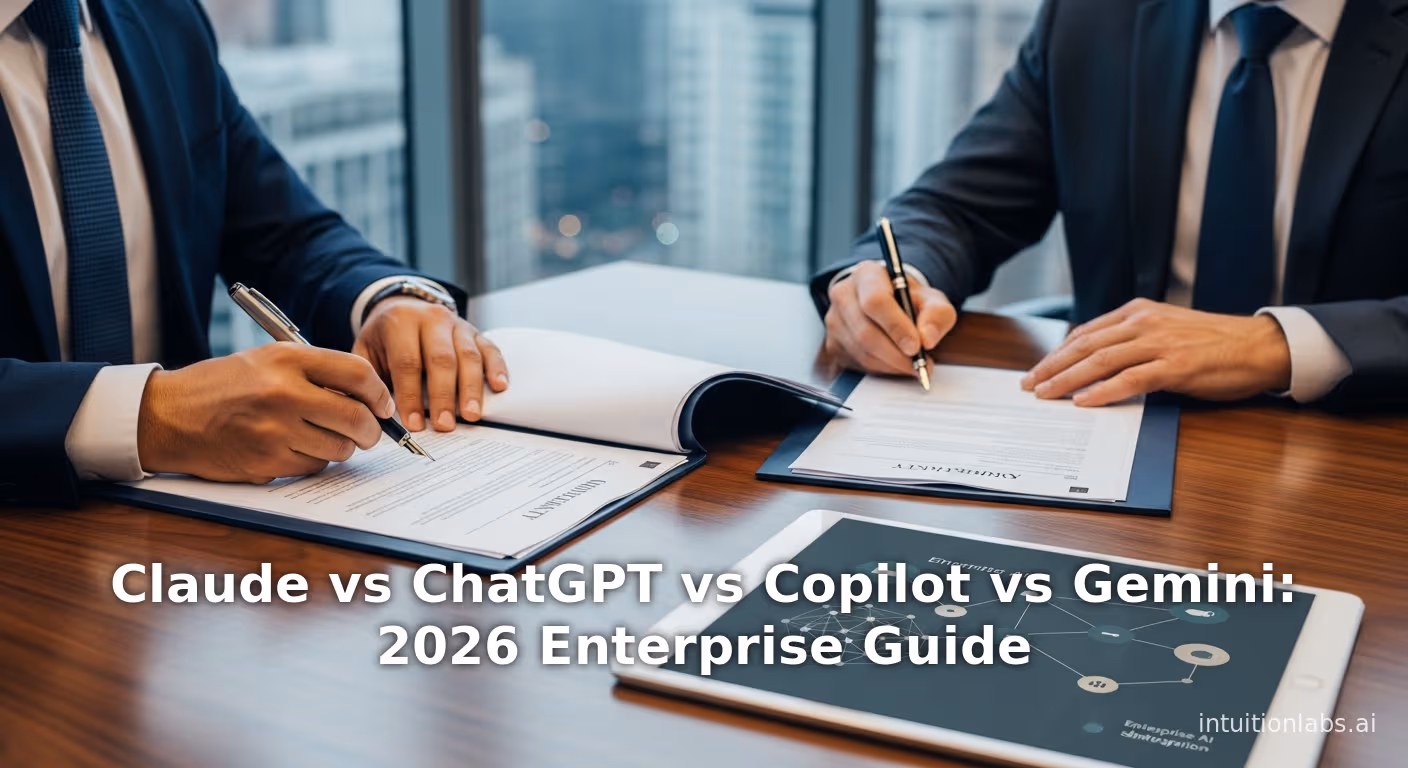 Claude vs ChatGPT vs Copilot vs Gemini: 2026 Enterprise Guide