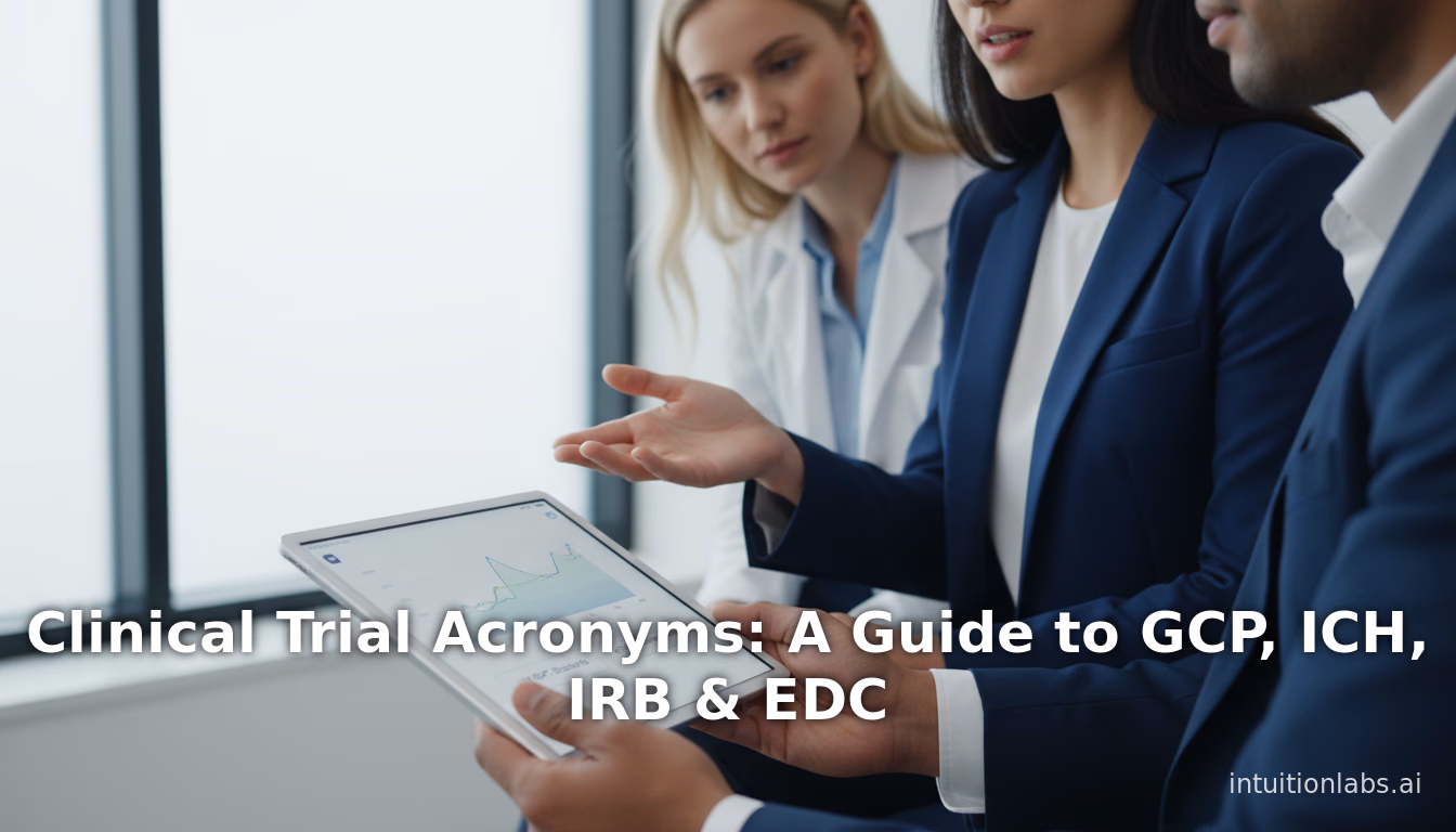 Clinical Trial Acronyms: A Guide to GCP, ICH, IRB & EDC