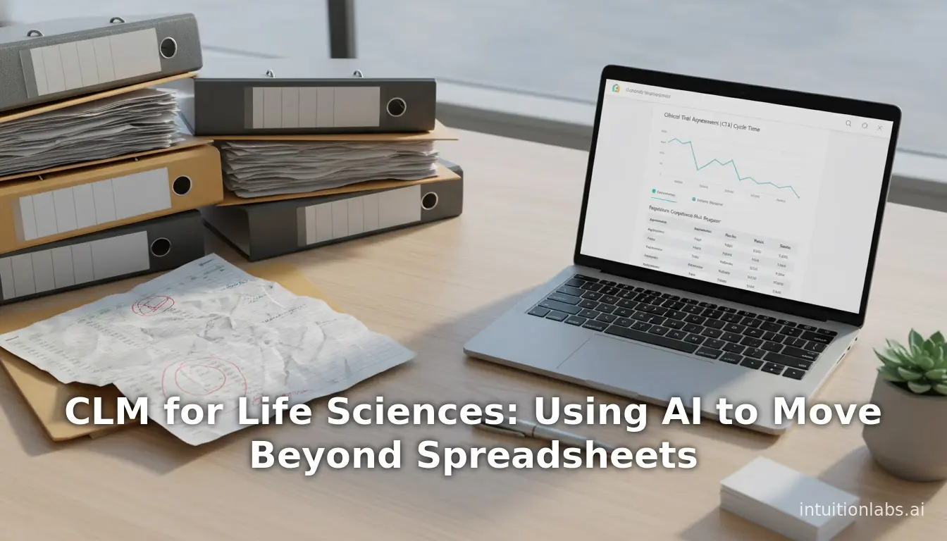 CLM for Life Sciences: Using AI to Move Beyond Spreadsheets
