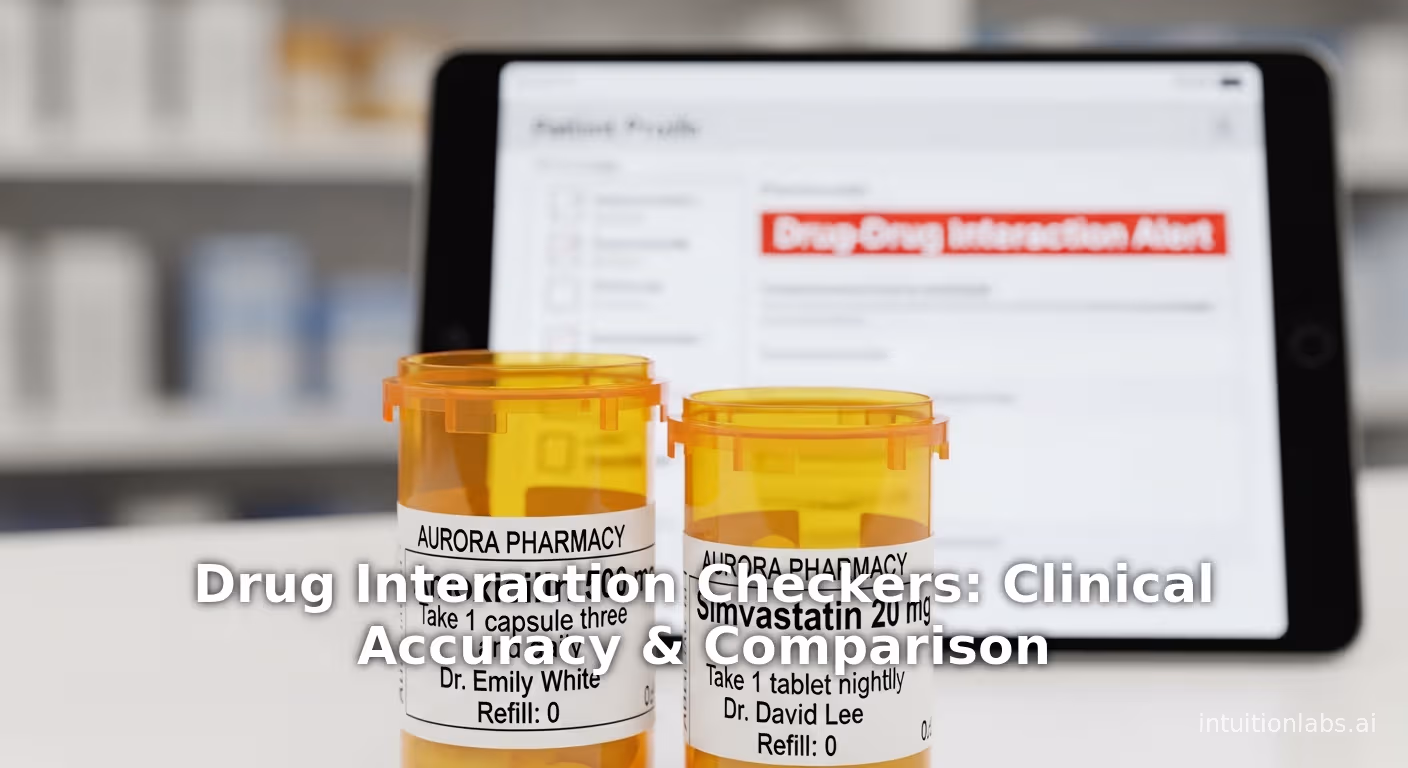 Drug Interaction Checkers: Clinical Accuracy & Comparison