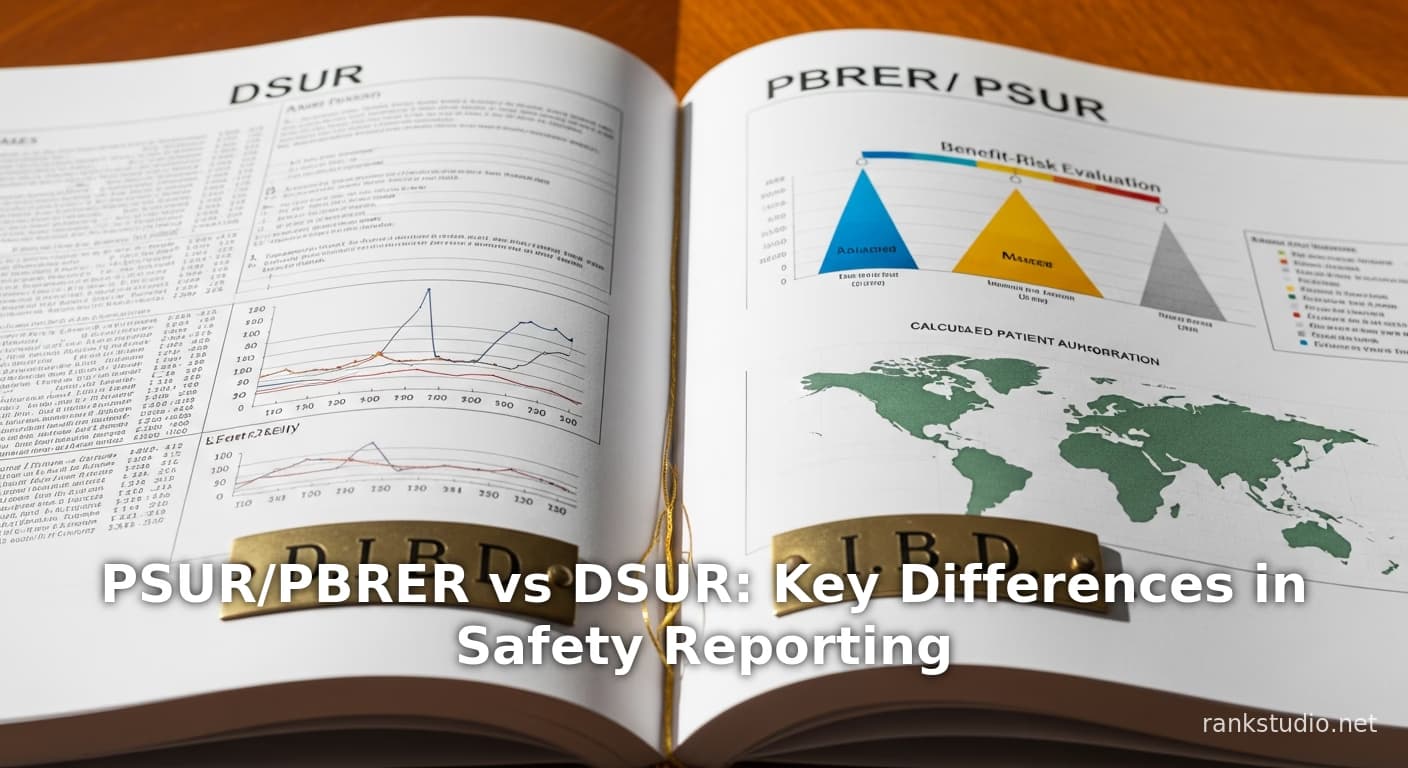 DSUR vs. PSUR/PBRER: A Pharmacovigilance Comparison