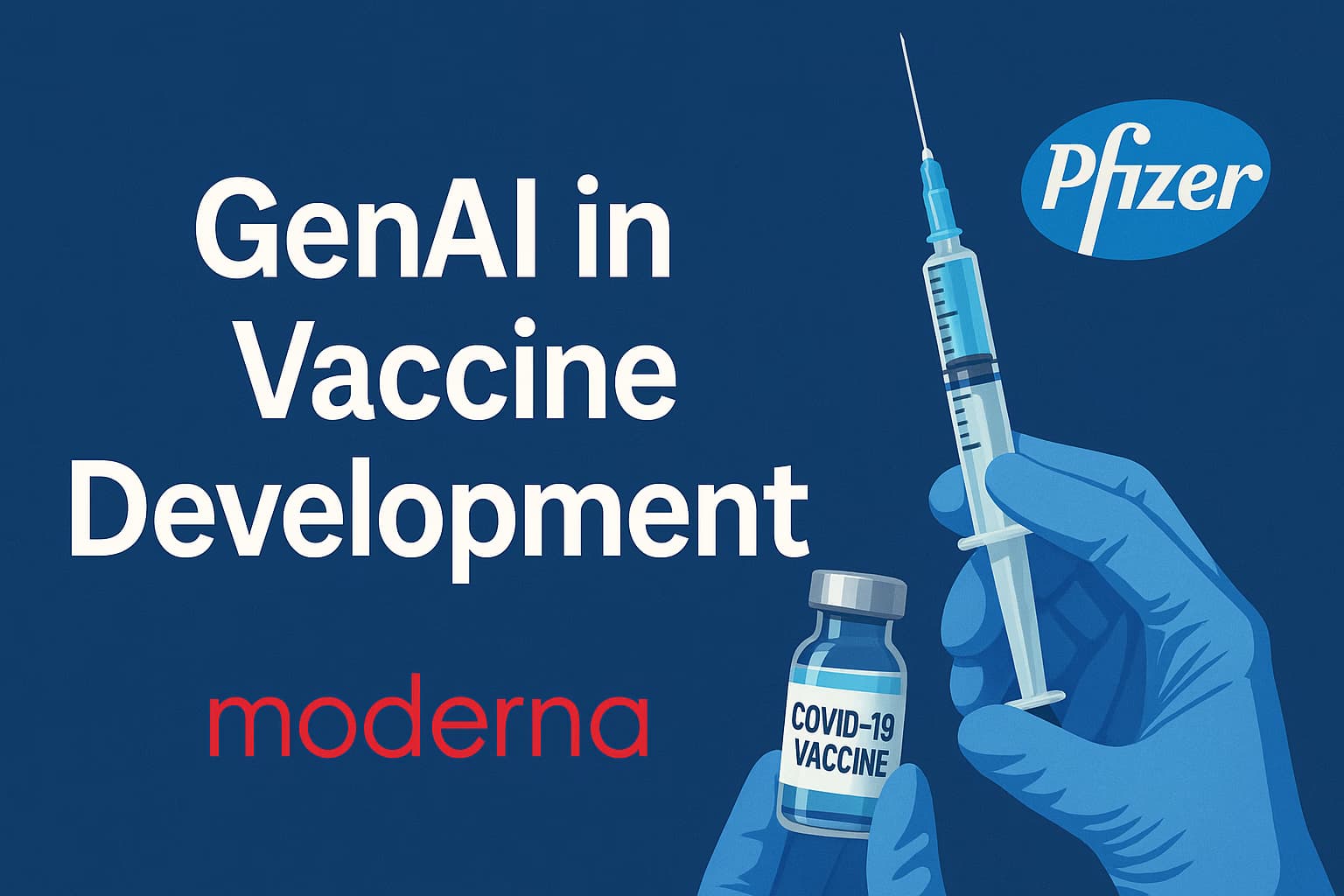 Generative AI in mRNA Vaccine Development: COVID-19 Case Study