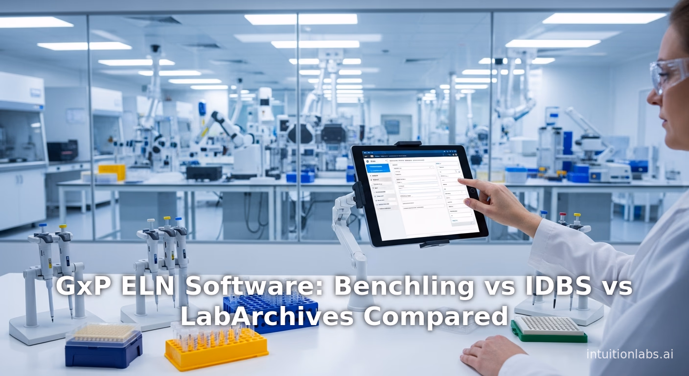 GxP ELN Software: Benchling vs IDBS vs LabArchives Compared