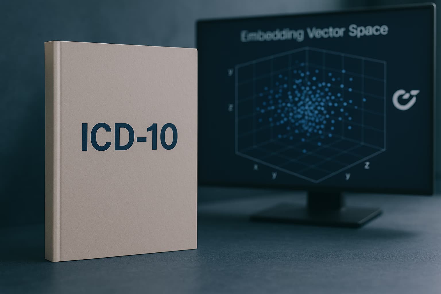 ICD-10 Code Representation in Embedding Vector Spaces
