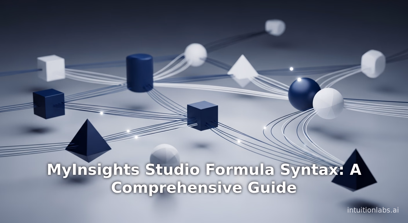 MyInsights Studio Formula Syntax: A Comprehensive Guide