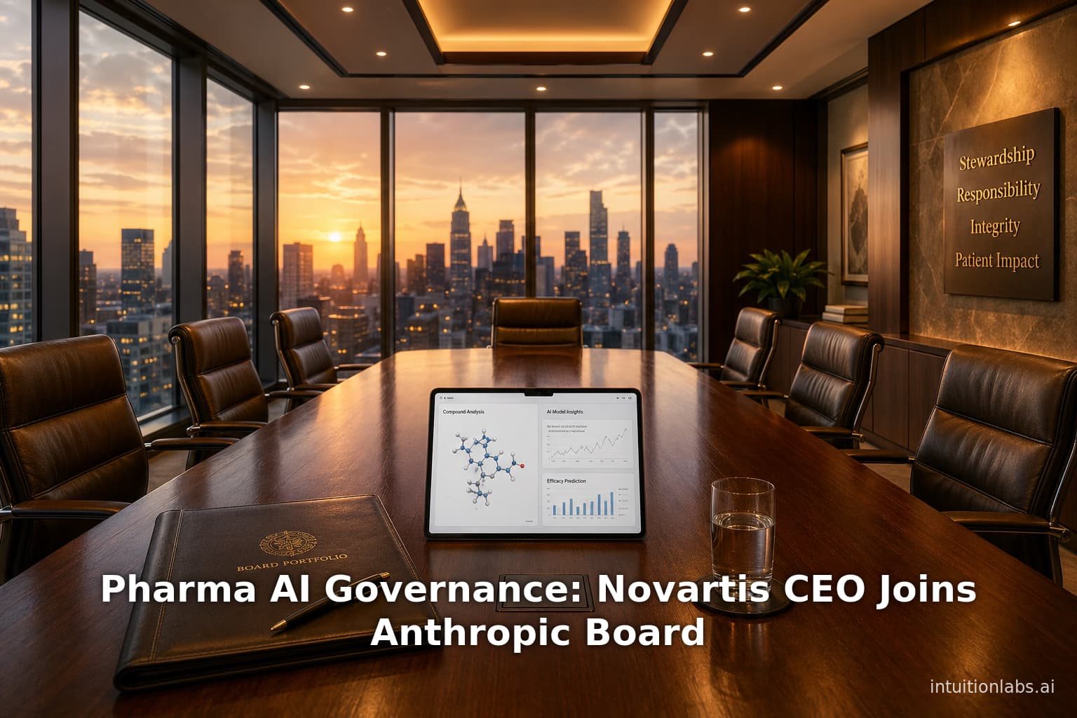 Pharma AI Governance: Novartis CEO Joins Anthropic Board