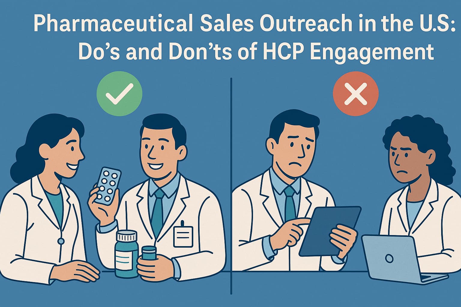 Pharmaceutical Sales Outreach in the U.S.: Do's and Don'ts of HCP Engagement