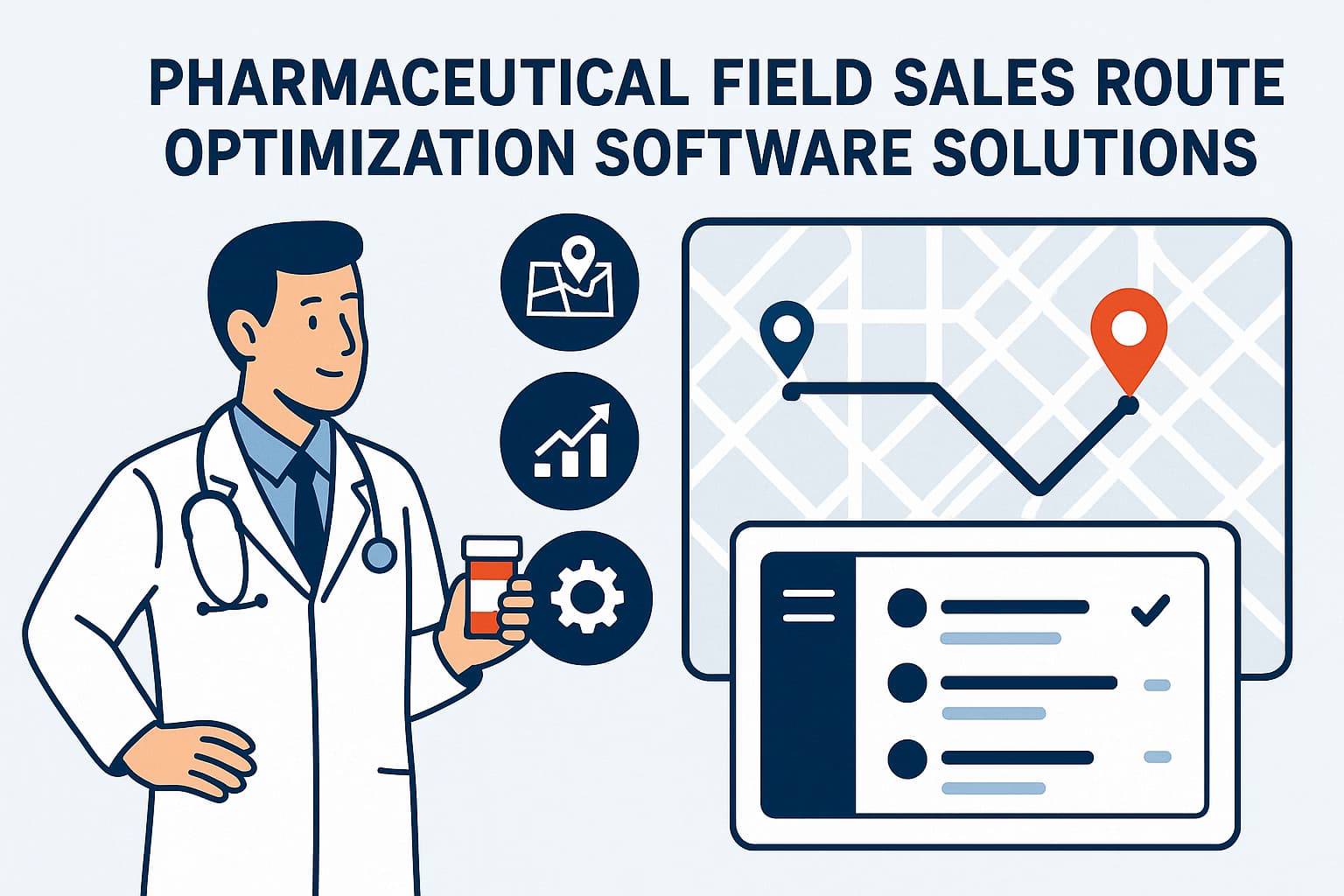 Pharma Field Sales Route Optimization Software Guide
