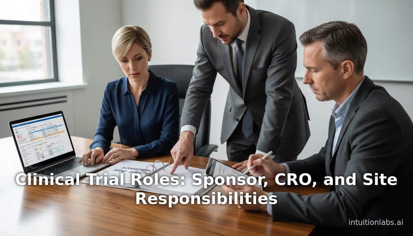 Clinical Trial Roles: Sponsor, CRO, and Site Responsibilities